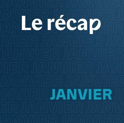 visuel qui annonce le récap janvier